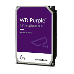Western Digital Surveillance Hard Drive 6TB 256 MB Cache (Purple 3.5