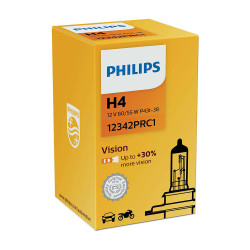 Λάμπα Αυτοκινήτου Philips H4 Vision + 30% light 1τμχ (12342PRC1) (PHI12342PRC1)
