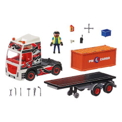 Playmobil City Action Φορτηγό Μεταφοράς Container για 4-10 ετών (70771)