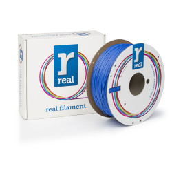 REAL RealFlex 3D Printer Filament - Blue - spool of 1Kg - 1.75mm