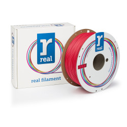 REAL RealFlex 3D Printer Filament - Red - spool of 1Kg - 1.75mm