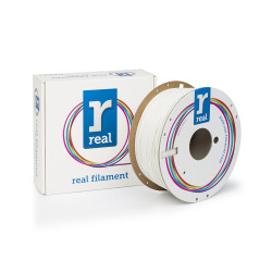 REAL RealFlex 3D Printer Filament - White - spool of 1Kg - 1.75mm