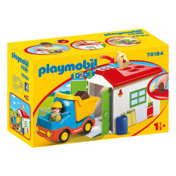 Playmobil 123: Φορτηγό με Γκαράζ (70184) (PLY70184)