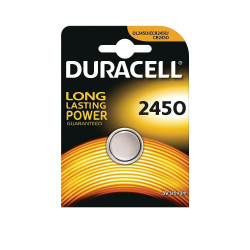 Duracell Electronics Μπαταρία Λιθίου Ρολογιών CR2450 3V 2τμχ (DECR24502) (DURDECR24502)