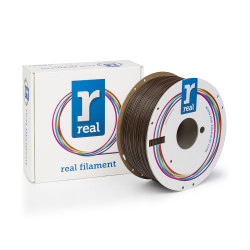 REAL ABS 3D Printer Filament - Brown - spool of 1Kg - 1.75mm (REFABSBROWN1000MM175)