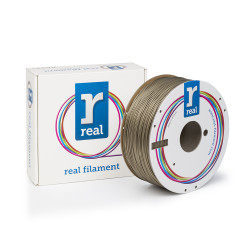 REAL ABS 3D Printer Filament - Gold - spool of 1Kg - 1.75mm (REFABSGOLD1000MM175)