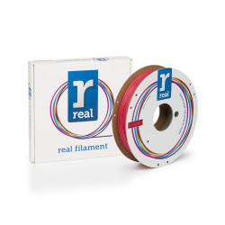 REAL RealFlex 3D Printer Filament - Red - spool of 0.5Kg - 1.75mm (REFFLEXRED500MM175)