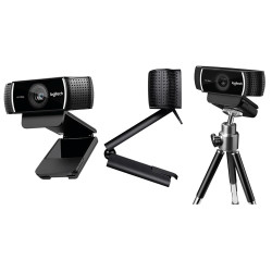 Logitech C922 Webcam Pro Stream (Black, HD) (LOGC922)