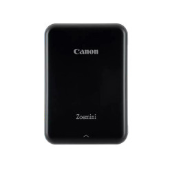 Canon Zoemini PV123 Mini Photo Printer Black with 20Sheets 2x3'' & 10Sheets Circle (3204C062AB) (CANZOEMPV123B)