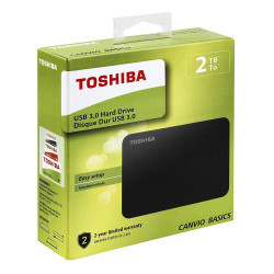 Toshiba Canvio Basics (2018) 2TB External HDD 2.5