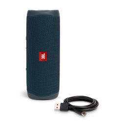 JBL Flip5 Portable Bluetooth Speaker Blue (JBLFLIP5BLU)