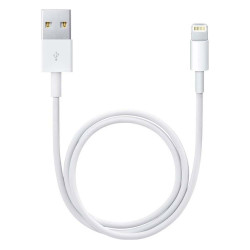 Apple Charge Cable USB to Lightning Λευκό 0.5m (ME291ZM/A) (APPME291ZM/A)