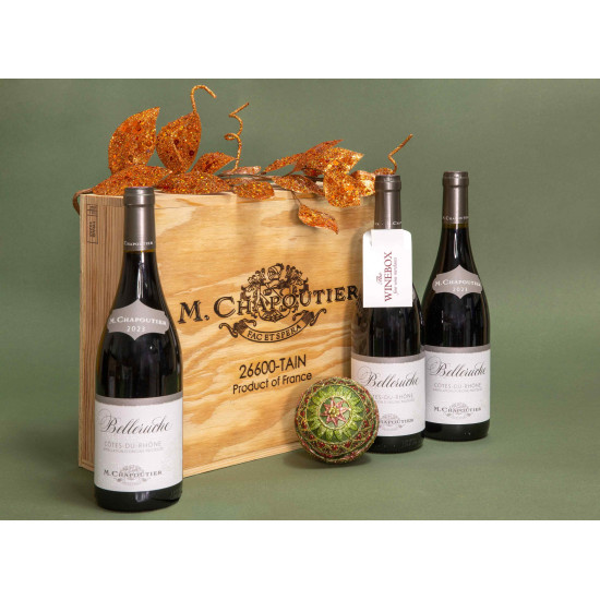 CHAPOUTIER BELLERUCHE COTES -DU-RHONE RED